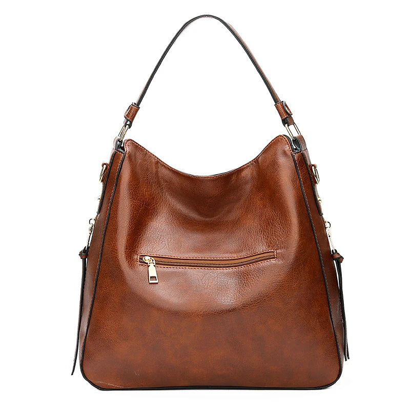 Luxury Handbags Women Bags Designer Faux Leather Bags For Women Hobos Europe Crossbody Bag Ladies Vintage Large Tote Bags