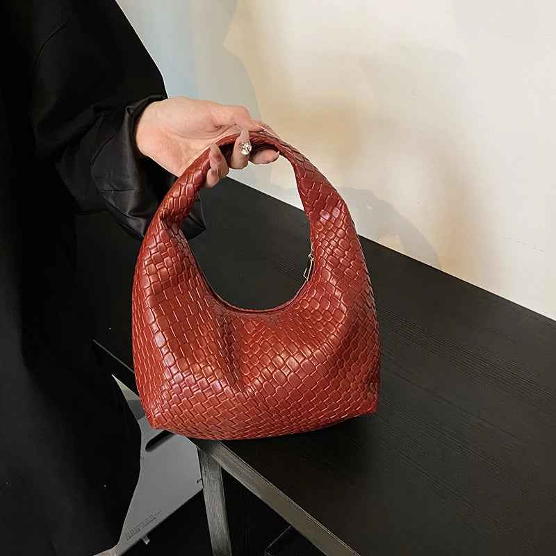 Borsa Hobo Intrecciata