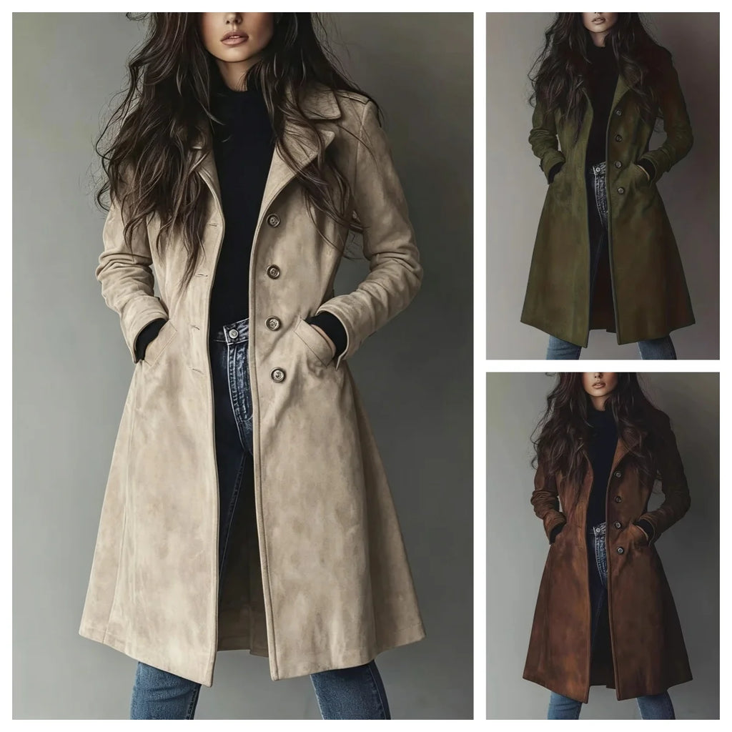 Trench Scamosciato