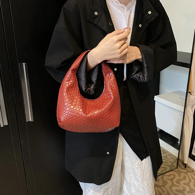 Borsa Hobo Intrecciata