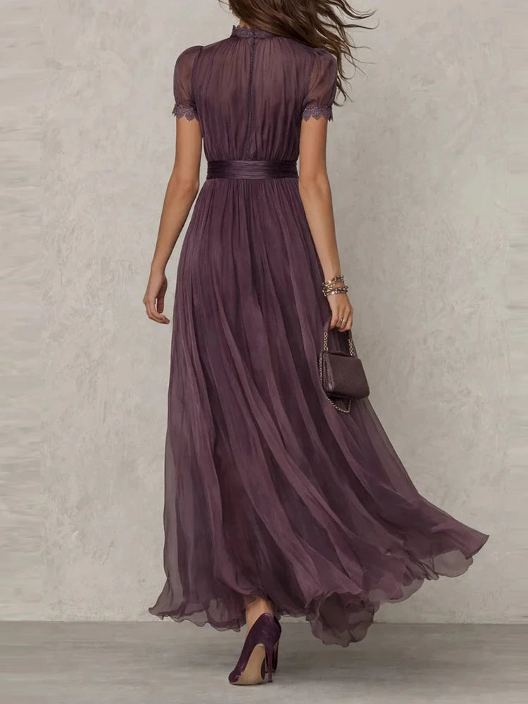 Abito Lungo Pizzo Vintage