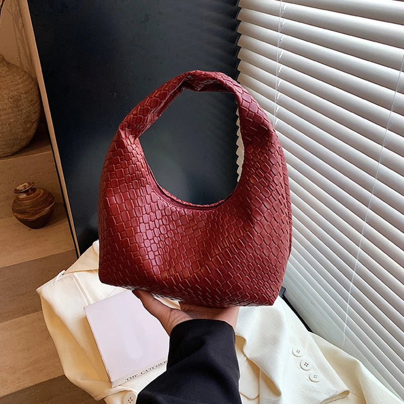 Borsa Hobo Intrecciata