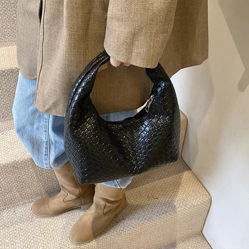Borsa Hobo Intrecciata